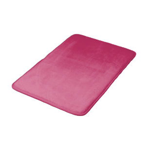 Playful Pink Raspberry Bath Mat