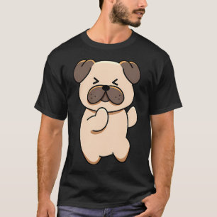 Playful Pug Karate T-Shirt