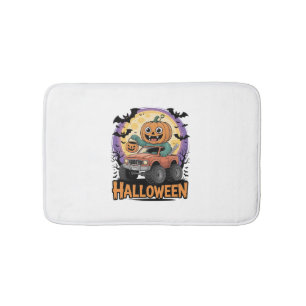 Playful Pumpkin Bath Mat