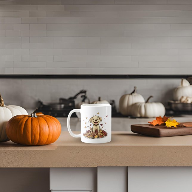 Playful Puppy Coffee Mug (Creator Uploaded)