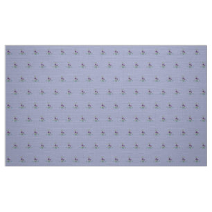 Playful Purple Flower w/Tumbling Teal Swirls 60" Fabric