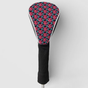 Playful Red Devil - Cartoon, Character, Red, Kawai Golf Head Cover