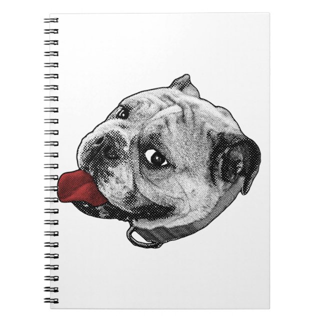 Playful Red Notes Notebook (Front)