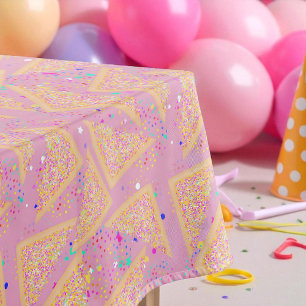 Playful Retro Fairy Bread Pattern Party  Tablecloth