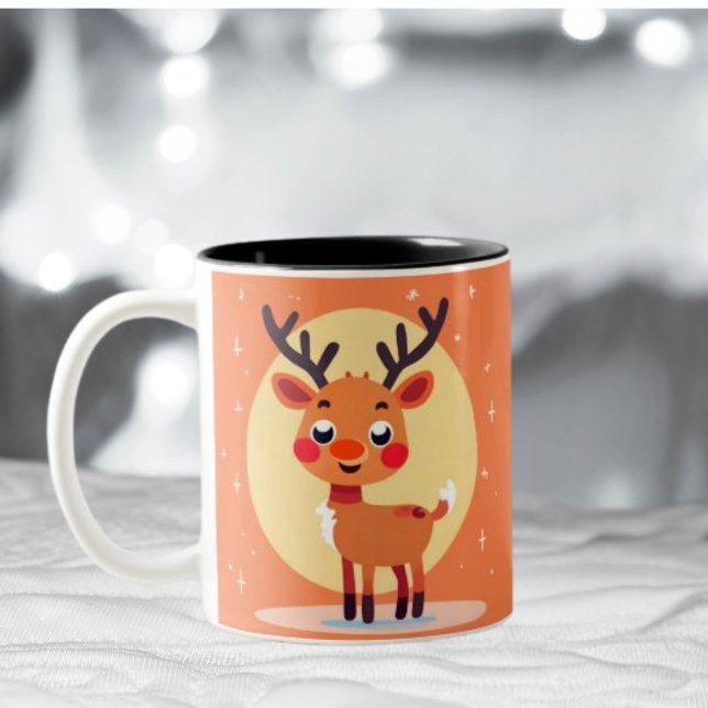 Playful Rudolph Coffee Mug (Creator Uploaded)