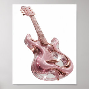 Playful Silver ABSTRACT ART Fashion Print