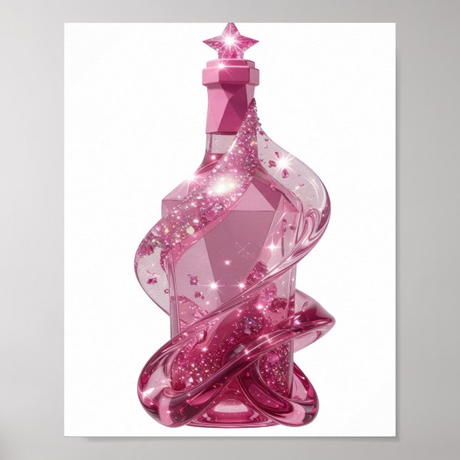Playful Silver POTION OF UNFORGETTABLE GLAMOUR Poster (Front)