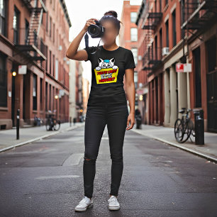 Playful Soccer Cat Women's Athlete Gift for Soccer T-Shirt