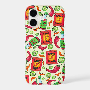 Playful Spicy Food Pattern