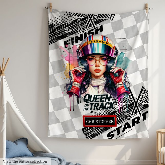 Playful Sport Car Blanket Formula 1 Girl Gift (Playful Sport Car Blanket Formula 1 Girl Gift)