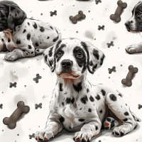 Playful Spotted Puppy