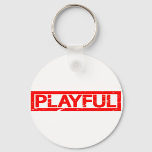 Playful Stamp Key Ring