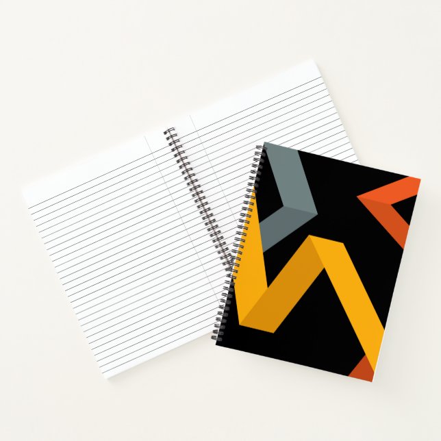 PLayful, vibrant, modern, urban graphic ways Notebook (Inside)
