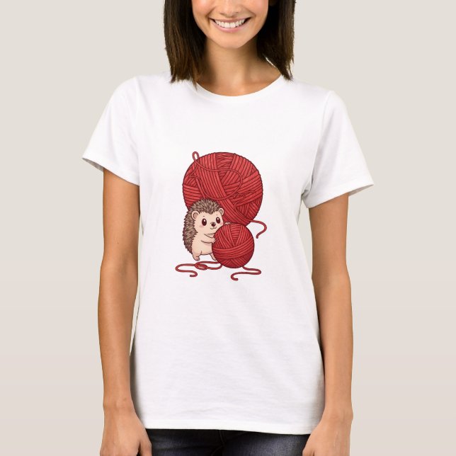 Playful Yarn Buddy T-Shirt (Front)