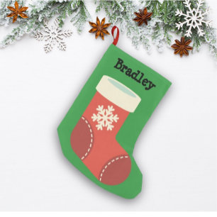 Playfull Christmas Stocking Inside Stocking