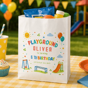 Playground Adventure 6th Birthday Park Party Favour Bag