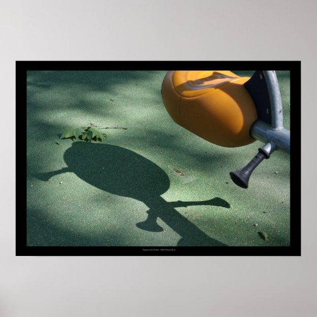 Playground for Children 15 Shadow Teeter-totter P Poster (Front)