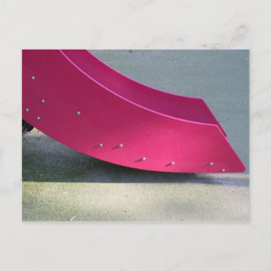 Playground for Children 28 Red Slide Postcard