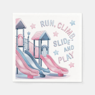 Playground Fun Birthday Bash Napkin