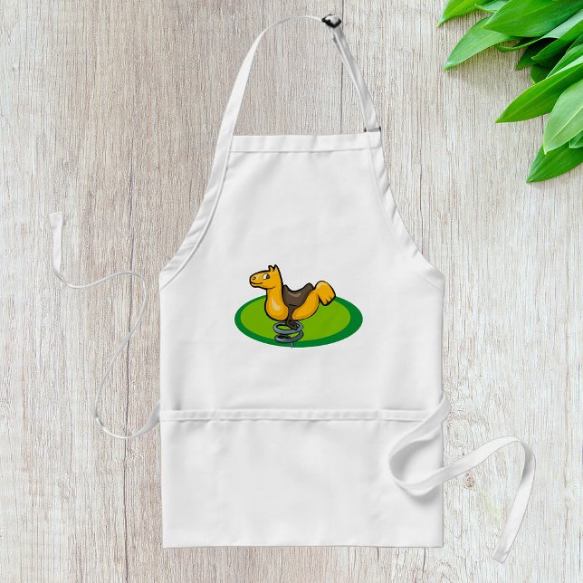 Playground Horse Spring Rider Standard Apron (Creator Uploaded)