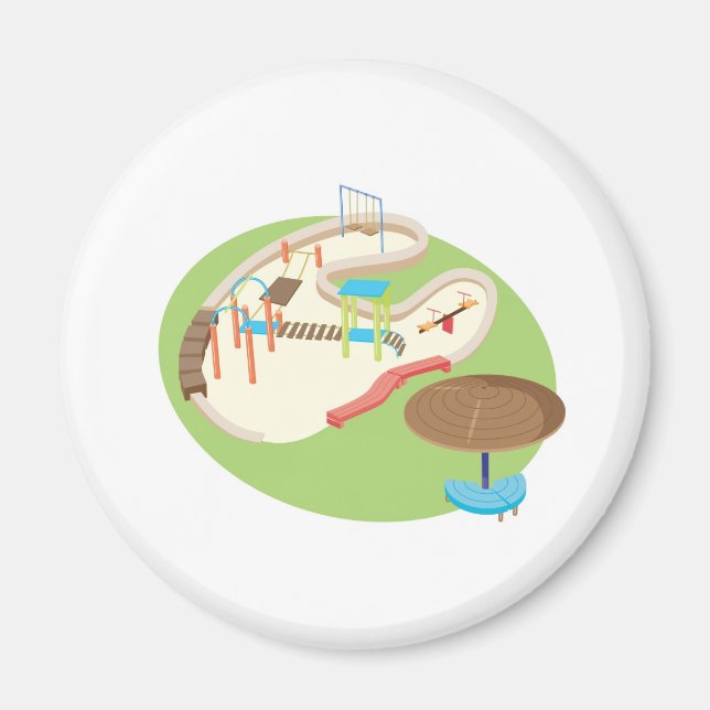 playground magnet (Front)