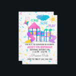 Playground Pink Invitation<br><div class="desc">Let's Celebrate at the Playground!</div>