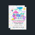 Playground Pink Invitation<br><div class="desc">Let's Celebrate at the Playground!</div>