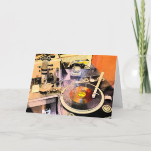 Playin' Rock-n-Roll Card