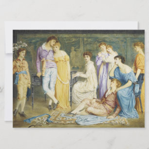 Playing a Prelude by Bach Card