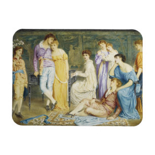 Playing a Prelude by Bach Magnet