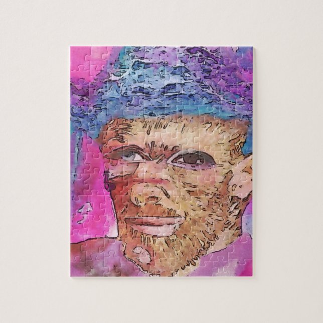 Playing Around with Van Gogh Jigsaw Puzzle (Vertical)
