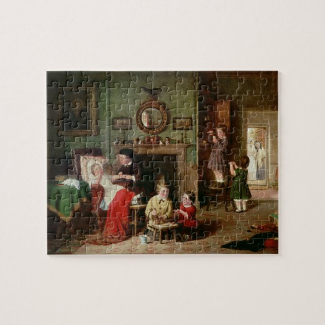 Playing at Doctors Jigsaw Puzzle (Horizontal)
