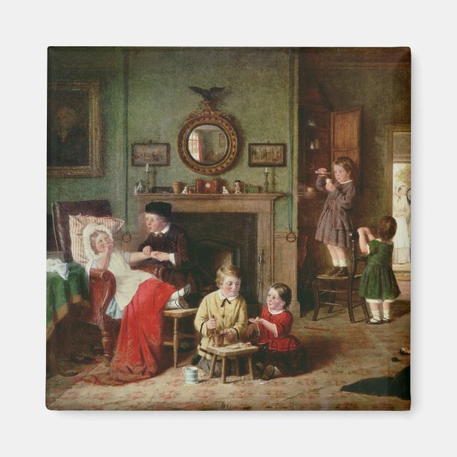 Playing at Doctors Magnet (Front)