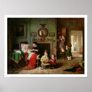 Playing at Doctors Poster