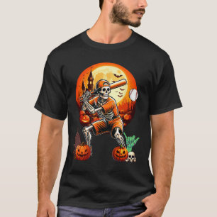Playing Baseball Halloween Player Trainer Fan Love T-Shirt