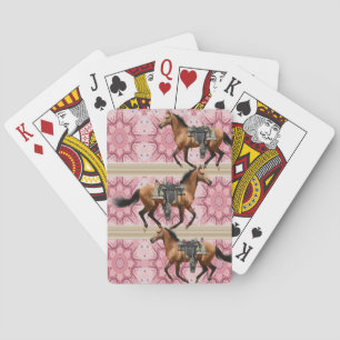 Playing Card Deck Horses