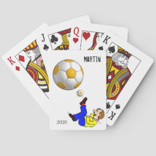 Playing Card Deck Soccer Ball