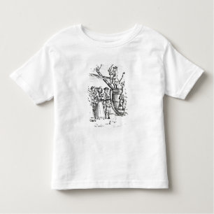 Playing card depicting immigrants arriving toddler T-Shirt
