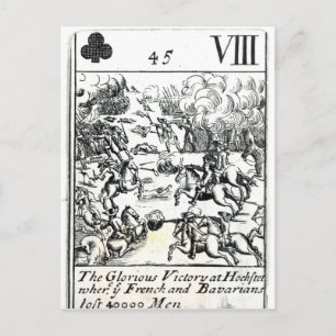 Playing card depicting the Glorious Victory