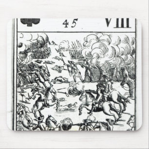 Playing card depicting the Glorious Victory Mouse Pad