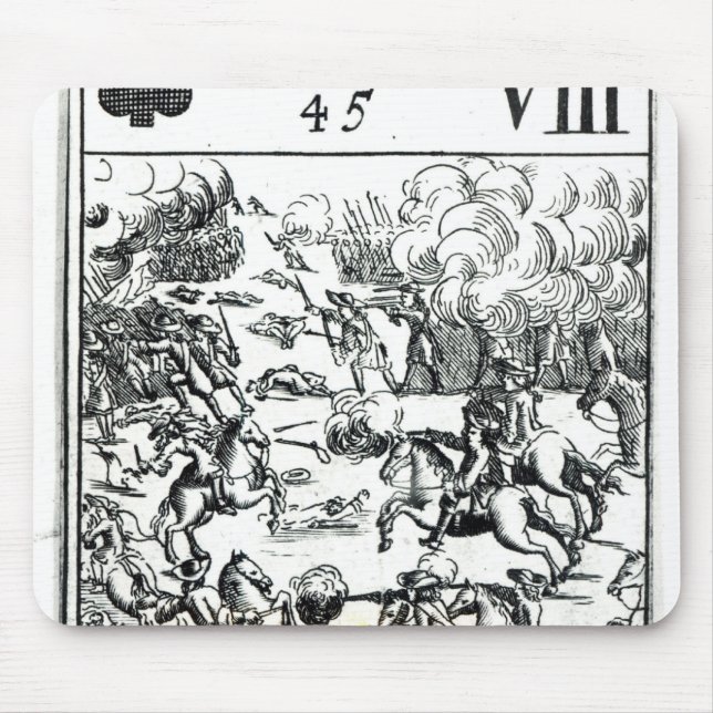 Playing card depicting the Glorious Victory Mouse Pad (Front)