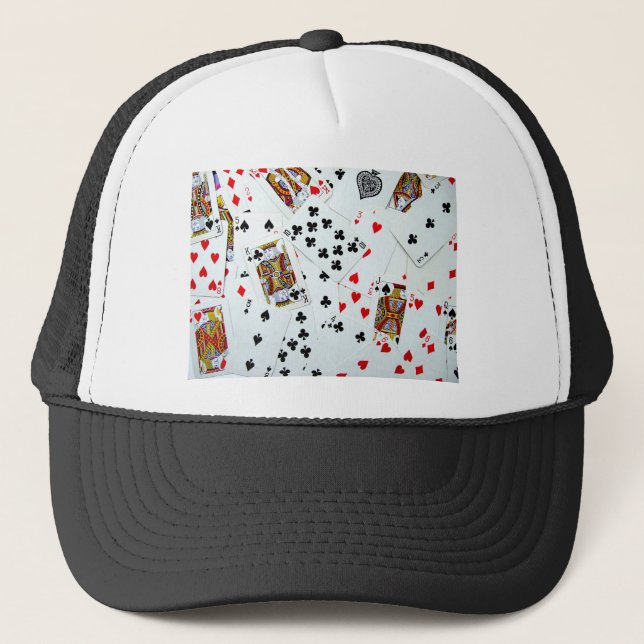 Playing Card games Trucker Hat (Front)