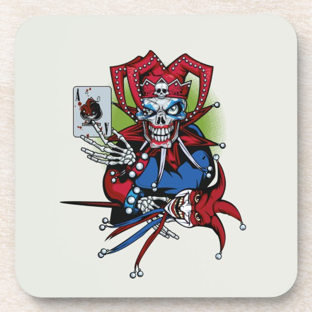 Playing card, Joker  Coaster (Front)