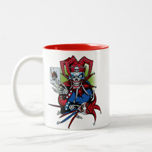 Playing card, Joker T-Shirt Trucker Hat Keychain Two-Tone Coffee Mug
