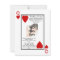 Playing Card Queen Photo Birthday Party Invitation