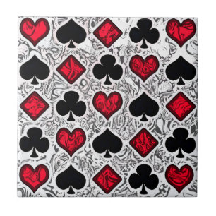 PLAYING CARD SUITS Tile