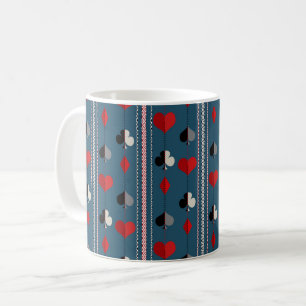 Playing card symbols. For poker lovers. Coffee Mug