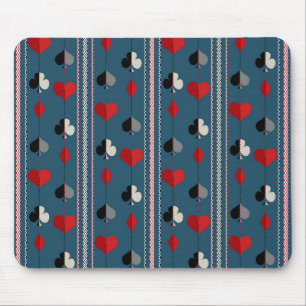 Playing card symbols. For poker lovers. Mouse Pad