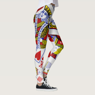 PLAYING CARDS-2 LEGGINGS
