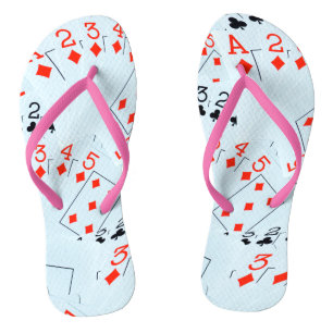 Playing Cards Ace To Five, Thongs